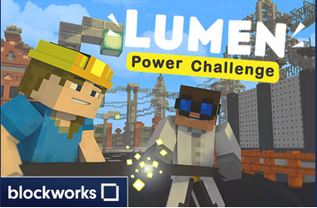 Imagem do jogo Lumen: Desafio da Energia - Minecraft Education